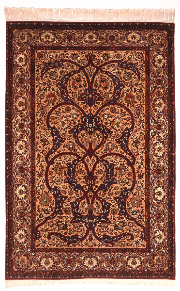 1930年頃：カシャーン（シルク） | ペルシャ絨毯の光和